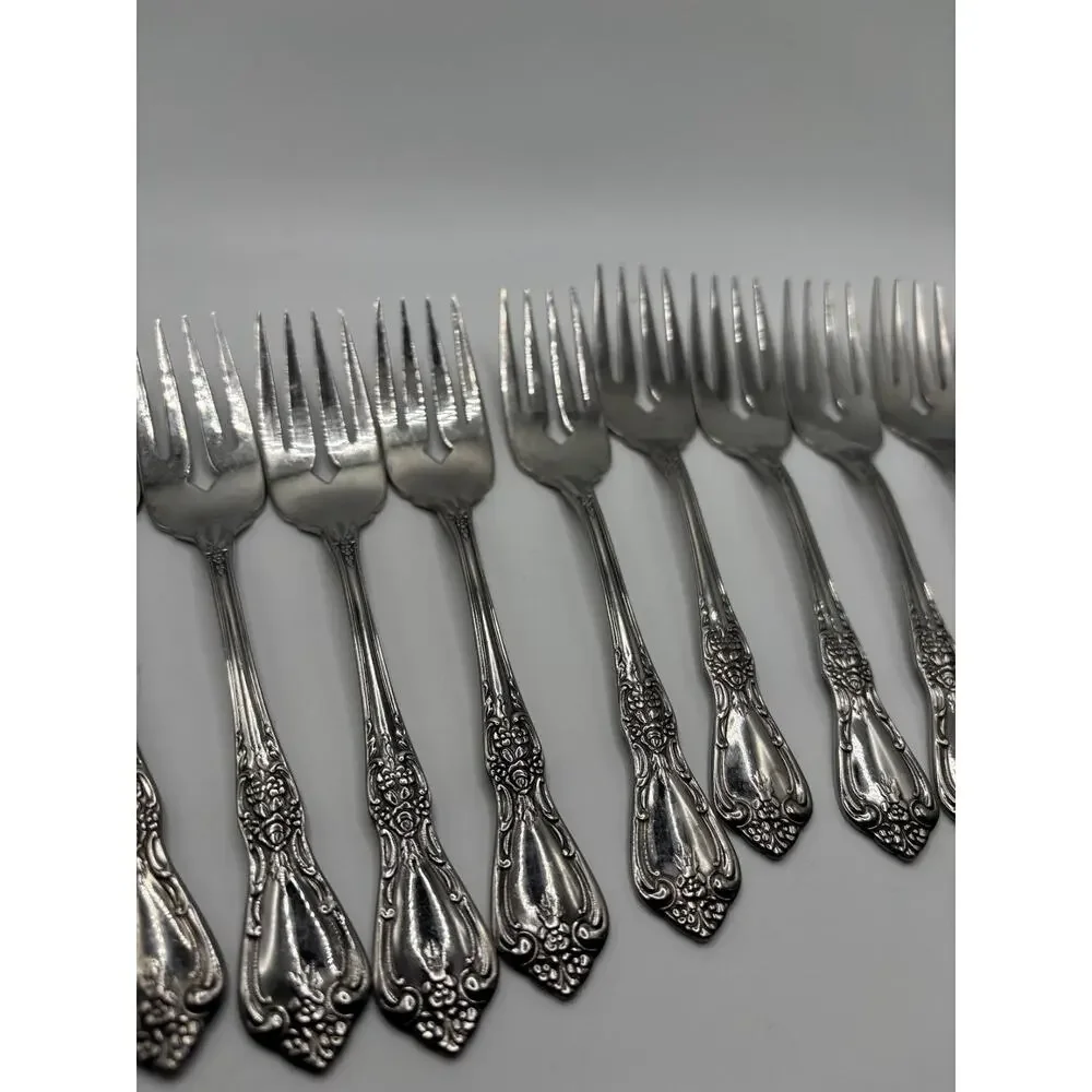 Oneida Mansfield 13 Dinner Forks Stainless Steel